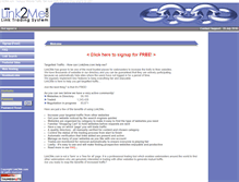 Tablet Screenshot of link2me.com